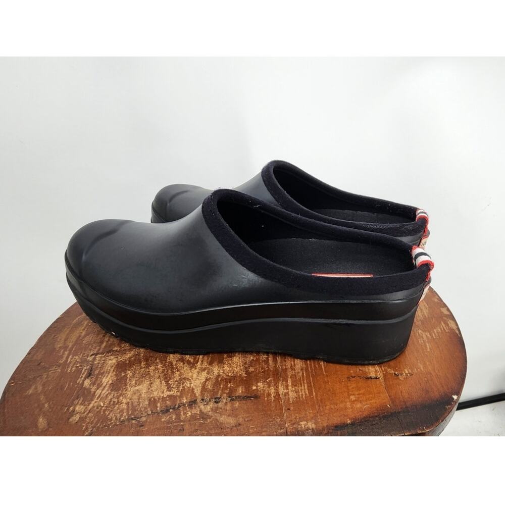 Hunter Original Waterproof Play Platform Clogs Si… - image 4